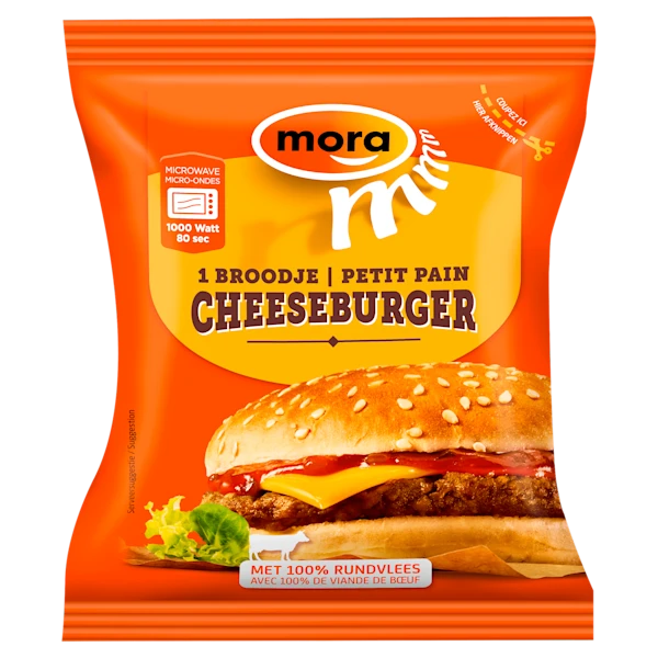 Mora Broodje cheeseburger