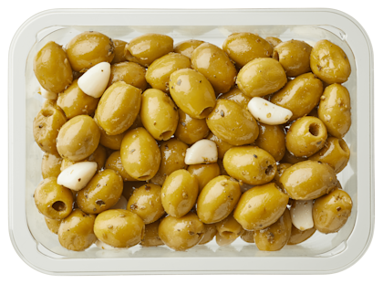 Olijven met knoflook VVP - PLUS
