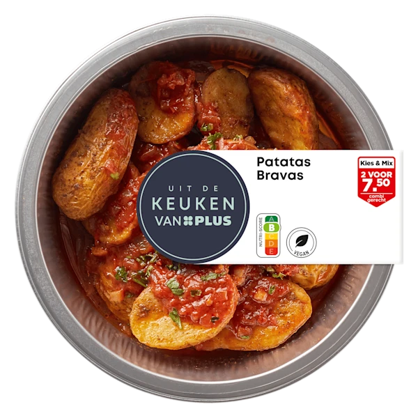 Uit de keuken van PLUS Patatas Bravas