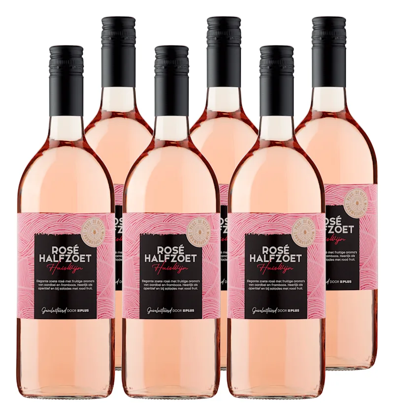 PLUS Huiswijn Rosé Halfzoet
