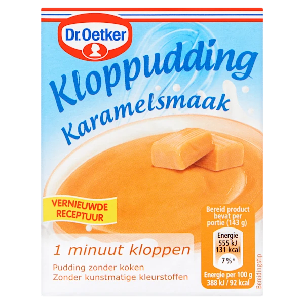 Dr. Oetker Kloppudding karamelsmaak