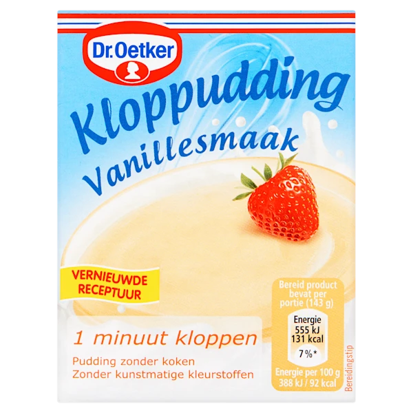 Dr. Oetker Kloppudding vanillesmaak