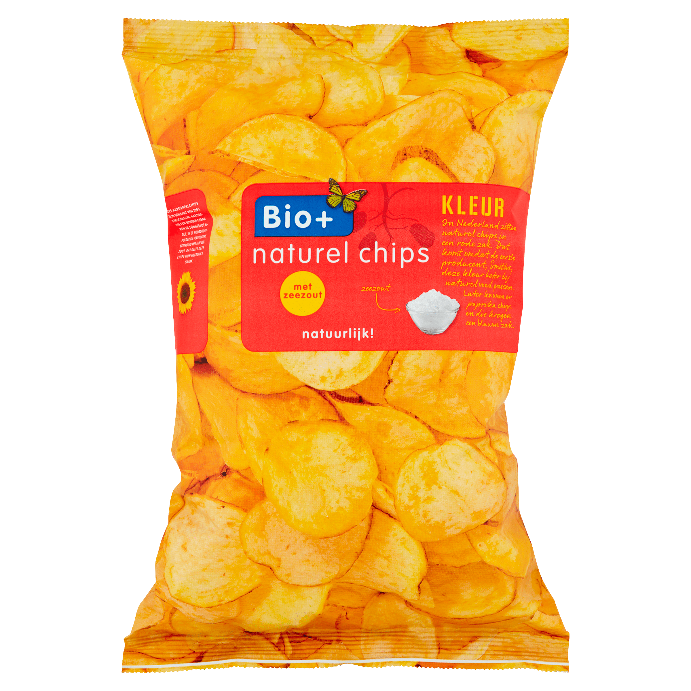BIO+ Biologische chips naturel Per Zak 125 g