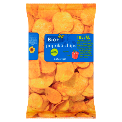 Biologische chips paprika