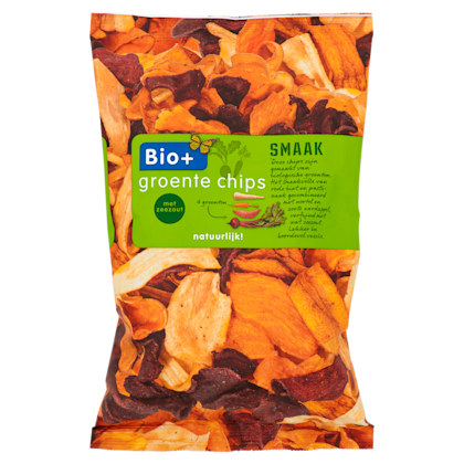 Biologische groente chips