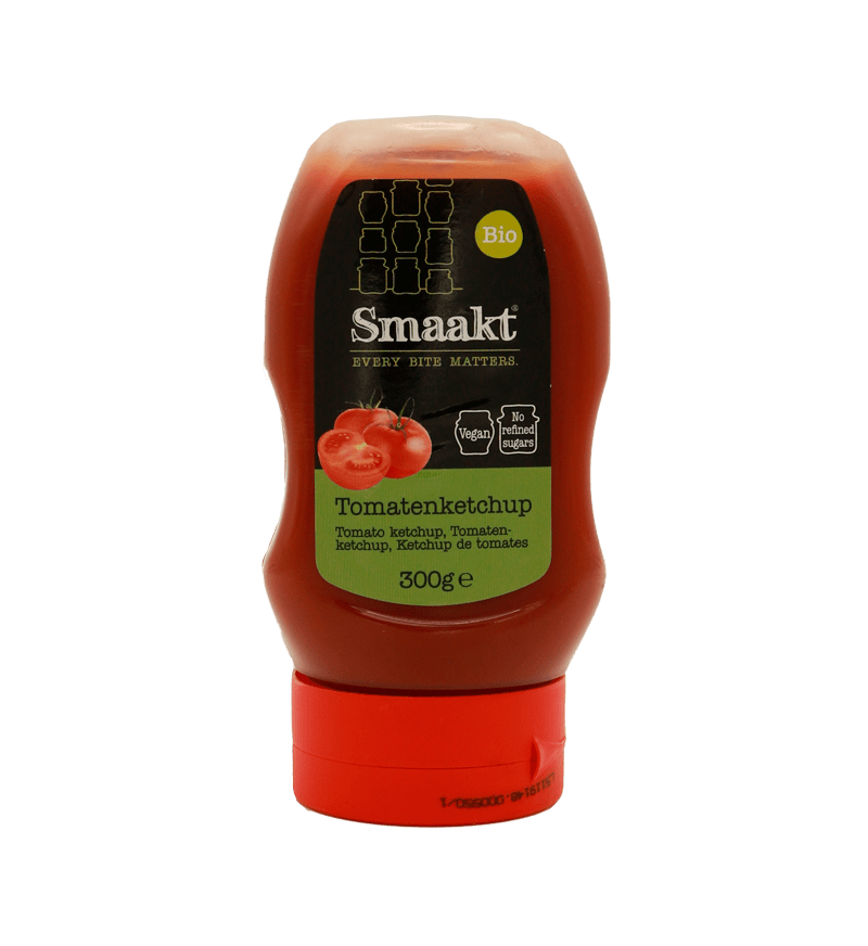 Smaakt Tomatenketchup knijp bio Per Fles 300 g