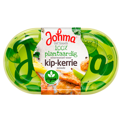100% plantaardige kipkerrie salade