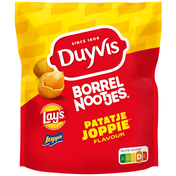 Duyvis Borrelnootjes Lay's patatje Joppie