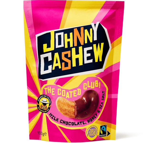 Johnny Cashew Chocolate Honey Sea Salt