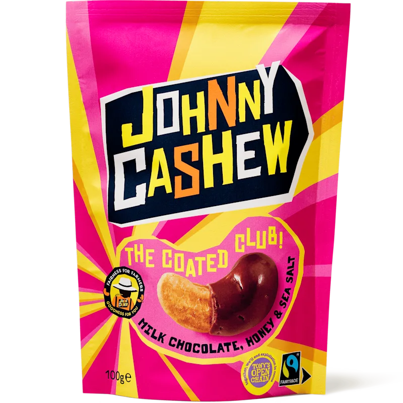 Johnny Cashew Chocolate Honey Sea Salt
