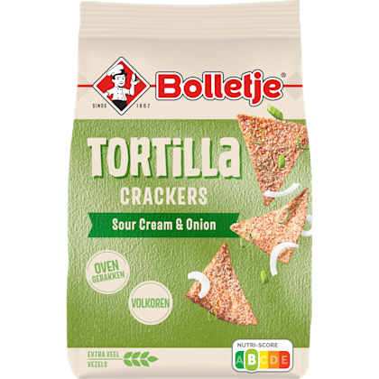 Tortilla Crackers Sour Cream Onion - PLUS