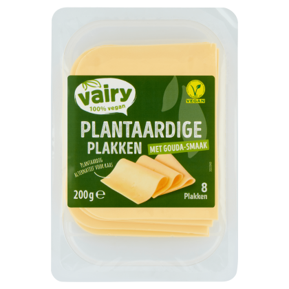 Plantaardige plakken Gouda