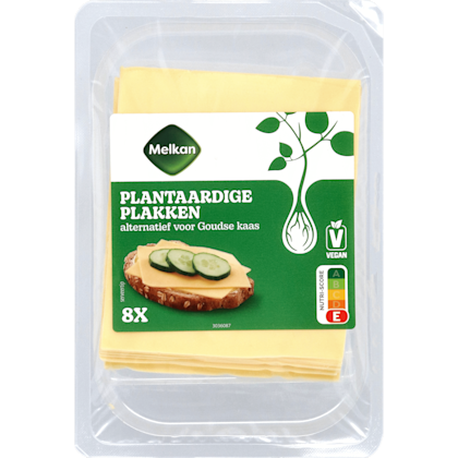 Plantaardige plakken Gouda