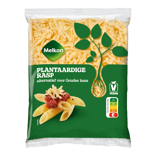 Melkan Plantaardige rasp Gouda