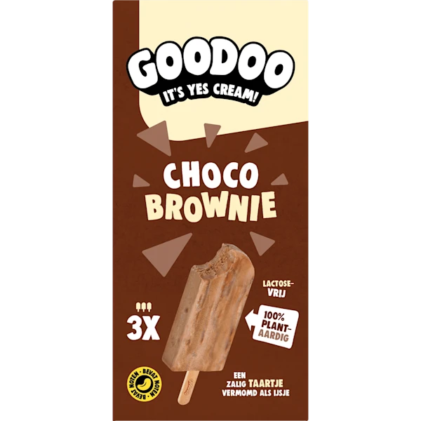 Goodoo Goodoo Choco Brownie triopack