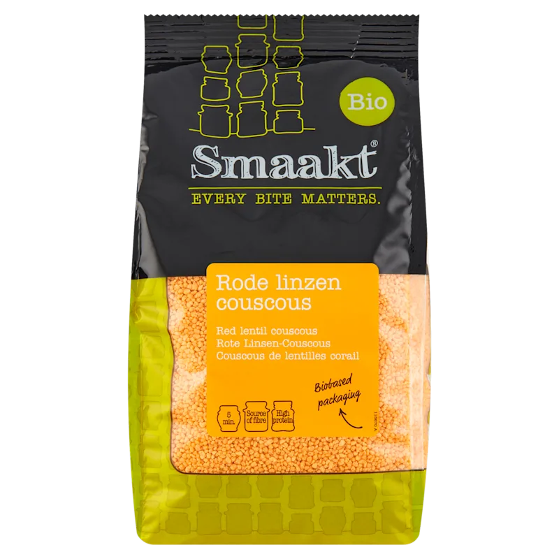 Smaakt Rode linzencouscous bio