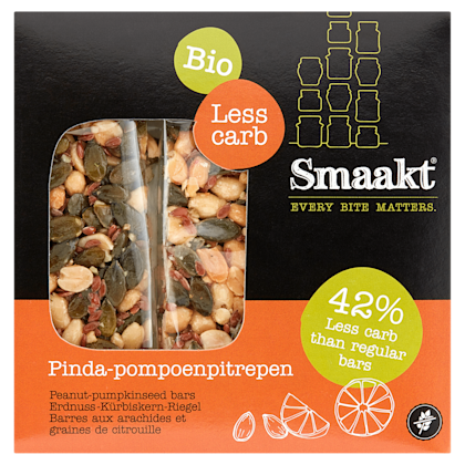 Less carb bar pumpkin bio