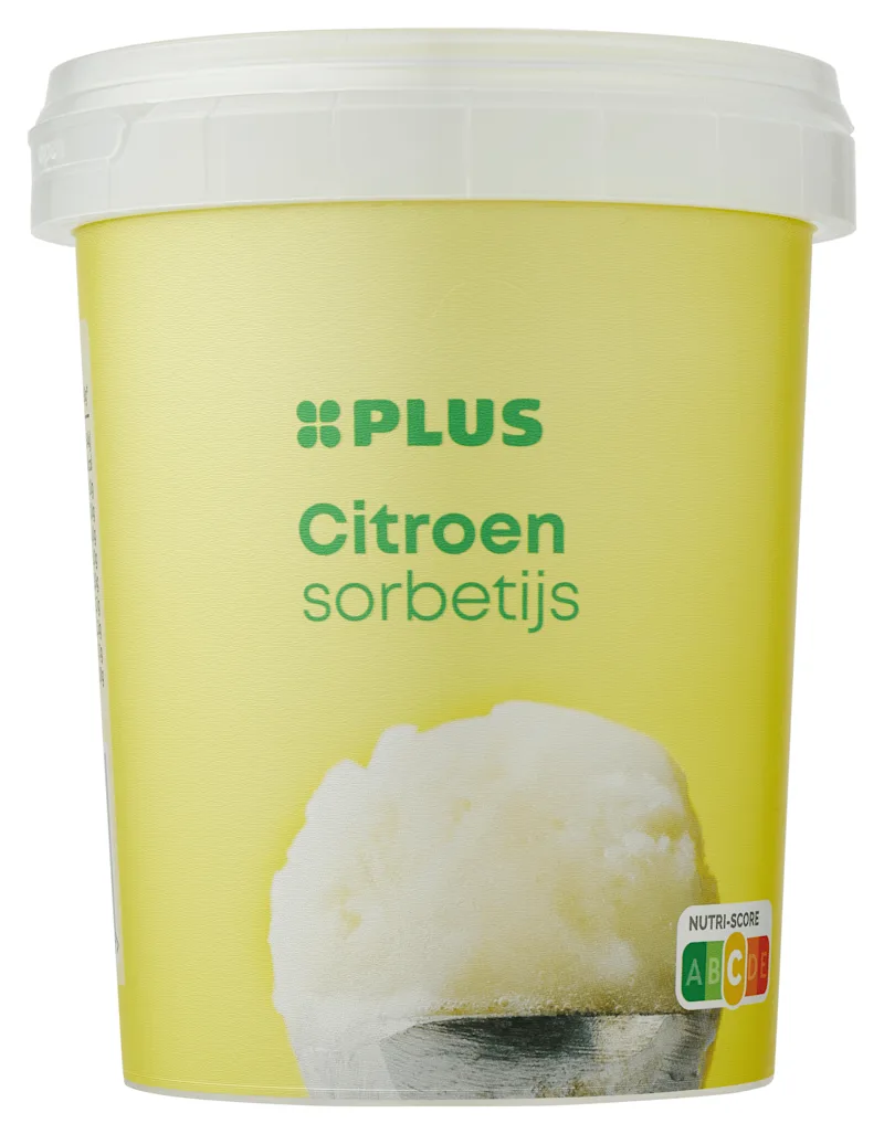 PLUS Sorbetijs citroen