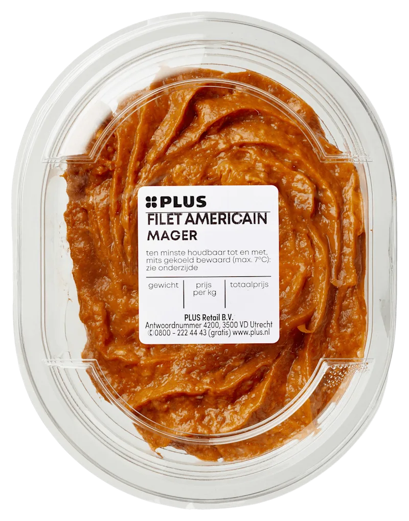 PLUS Filet Americain mager