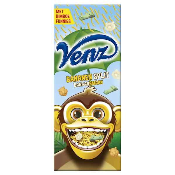Venz Rimboe Bananensplit hagelslag