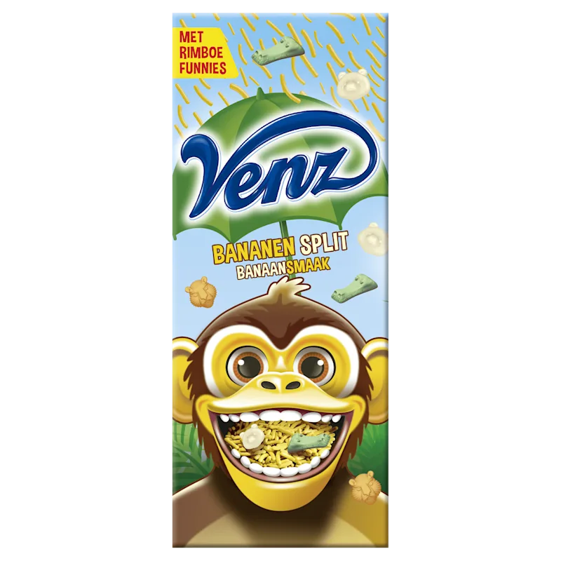 Venz Rimboe Bananensplit hagelslag