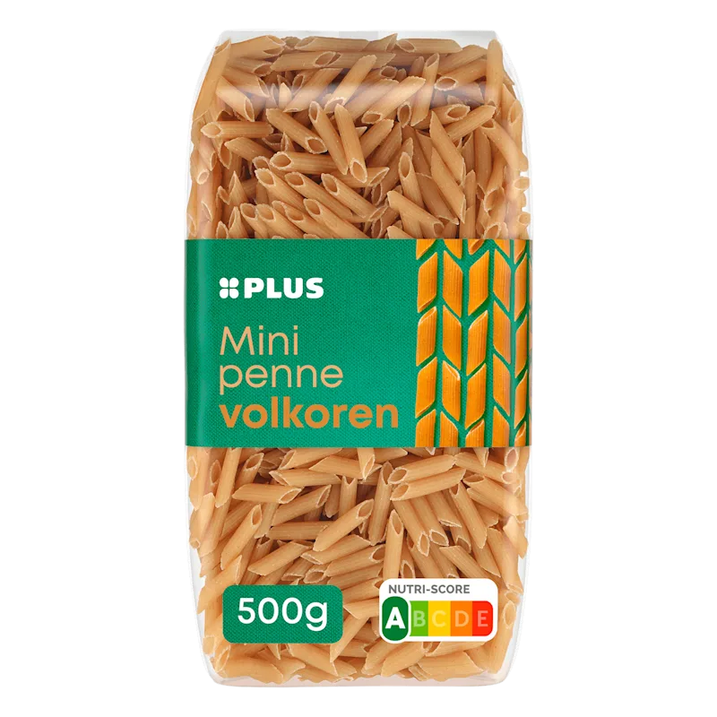 PLUS Mini penne volkoren