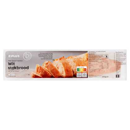 Wit stokbrood met desem bereid