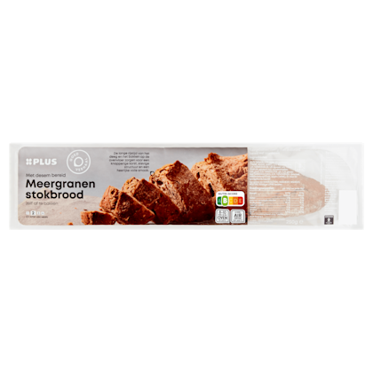 Meergranen stokbrood met desem bereid