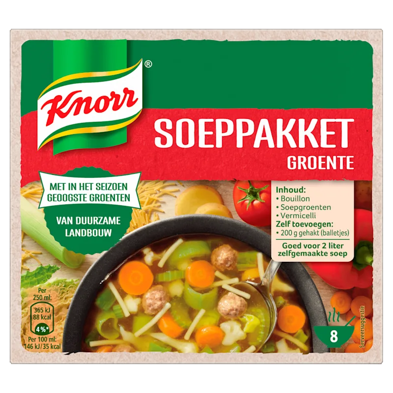Knorr Soeppakket Groente 95 g