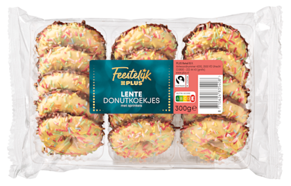 Paasdonuts spikkels Fairtrade