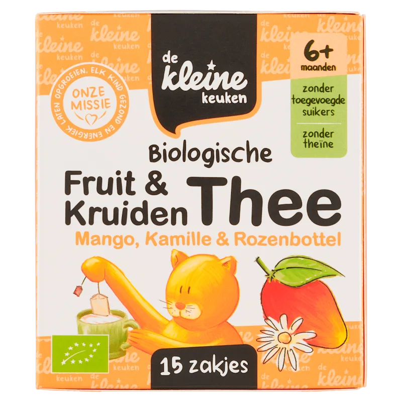 De Kleine Keuken Bio mango thee 6+