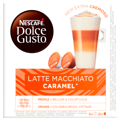 Dolce Gusto koffiecups caramel