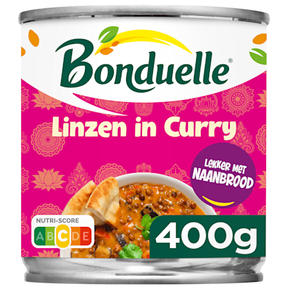 Bonduelle Linzen in curry