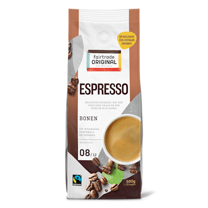 Fairtrade Original Espresso 8 koffiebonen