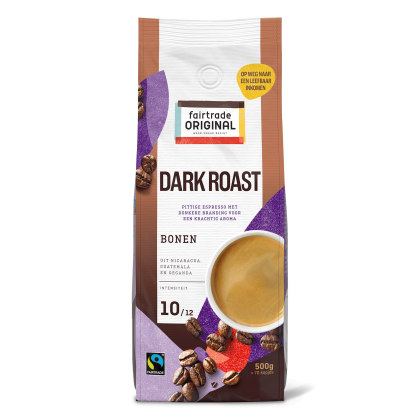 Dark roast 10 koffiebonen