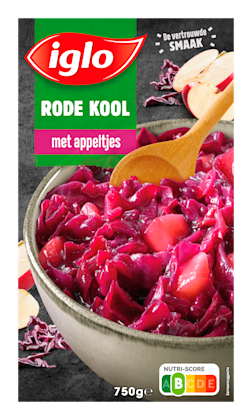 Rode kool met appeltjes