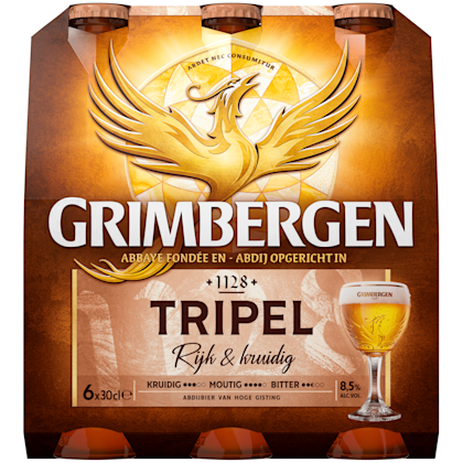 Grimbergen Tripel abdijbier fles