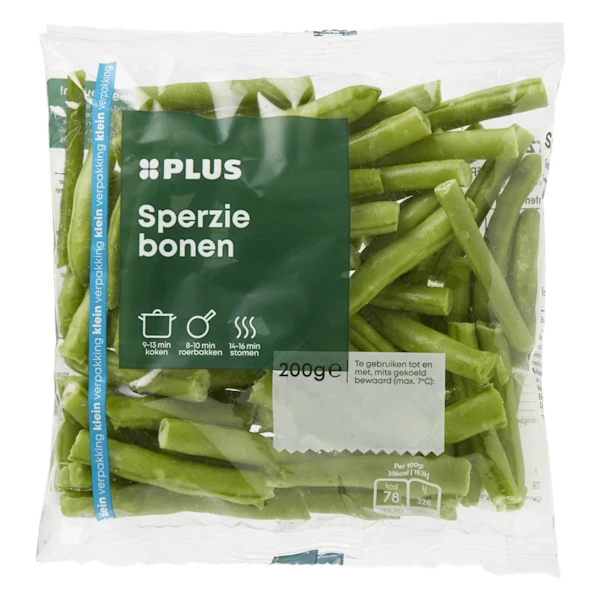 PLUS Sperziebonen gebroken