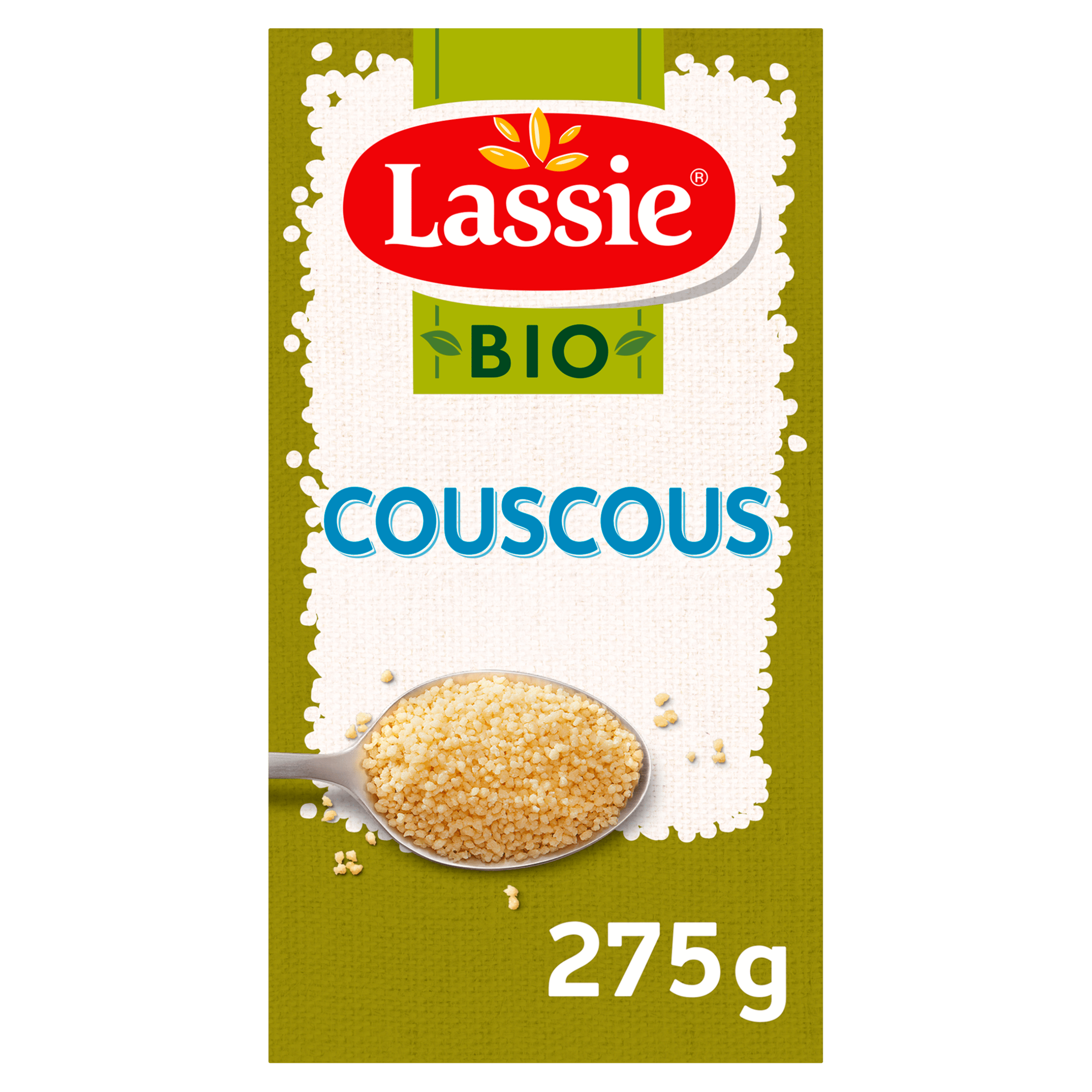 Lassie Couscous biologisch Per Doos 275 g