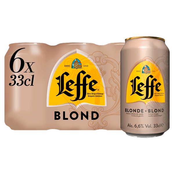 Leffe Blond Belgisch abdijbier Per Set 1980 ml