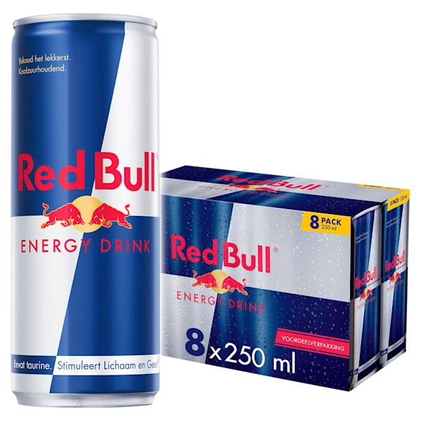 Red Bull Energydrink 8-pack