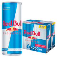 Red Bull Energy drink suikervrij 6-pack