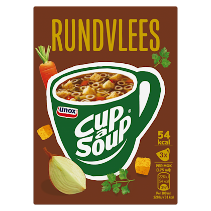 Unox Cup-a-Soup Rundvlees - PLUS