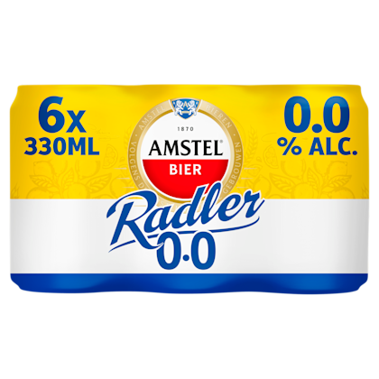 Radler citroen 0.0 bier blik