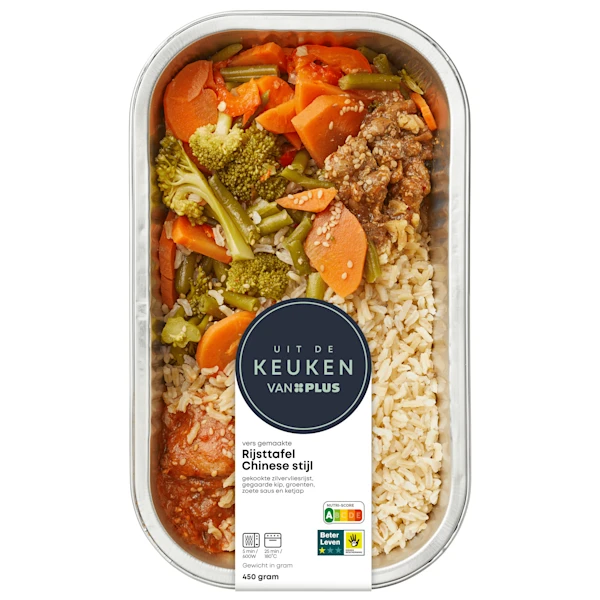 Uit de keuken van PLUS Rijsttafel Chinese stijl