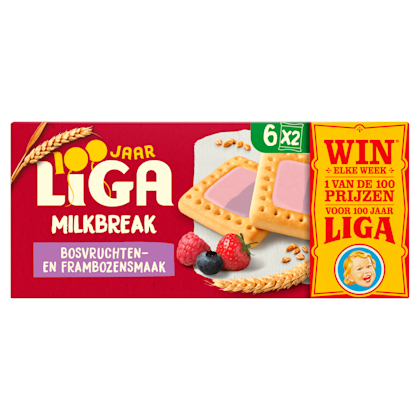 Milkbreak koekjes bosvruchten framboos