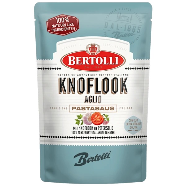 Bertolli Pastasaus Aglio zak
