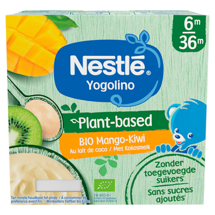 plant-based mango kiwi toetje