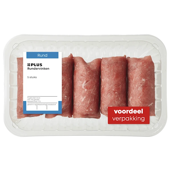 PLUS Rundervinken 5st.