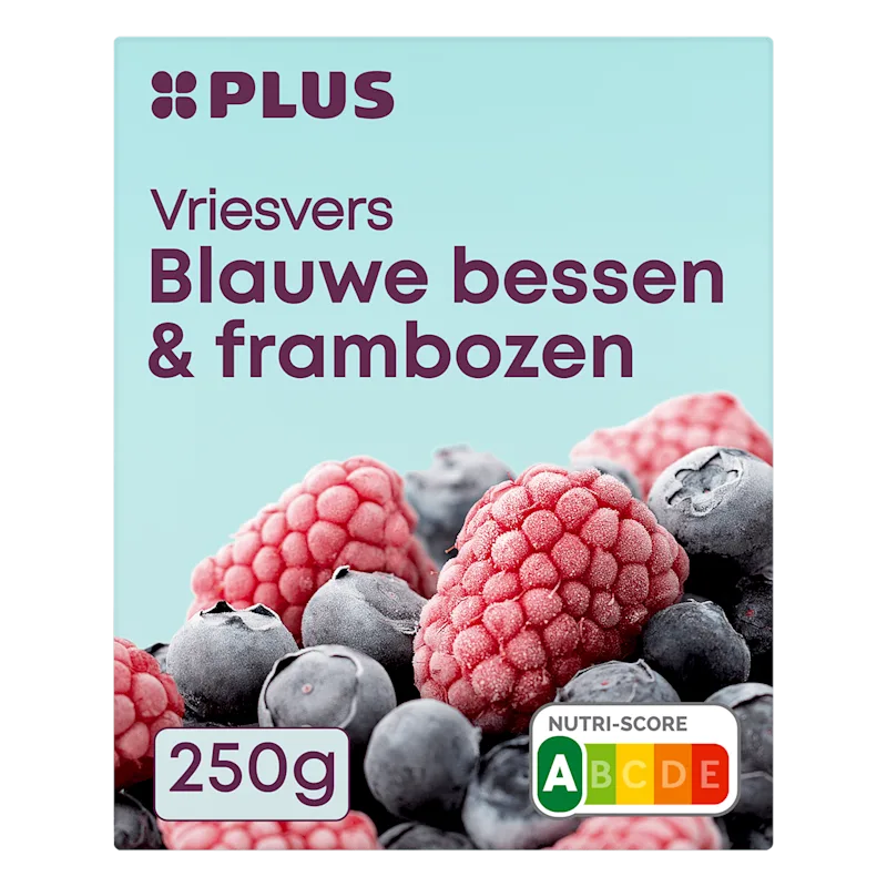 PLUS Blauwe bessen & frambozen